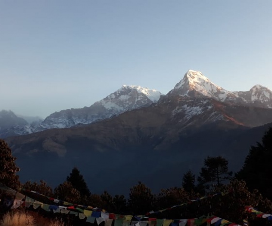 Trek Hiley - Ghorepani (2775m): approx. 6 hrs walk (B, L, D)