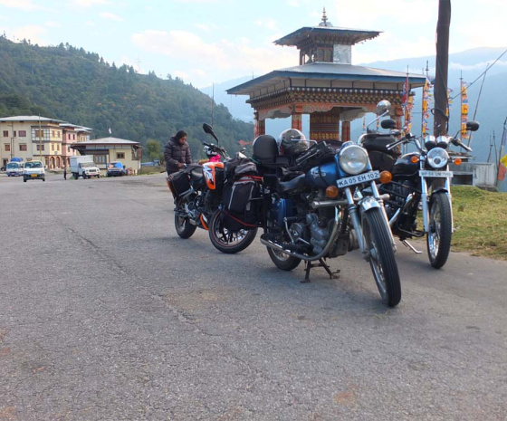 Motorbike Ride Thimphu to Paro