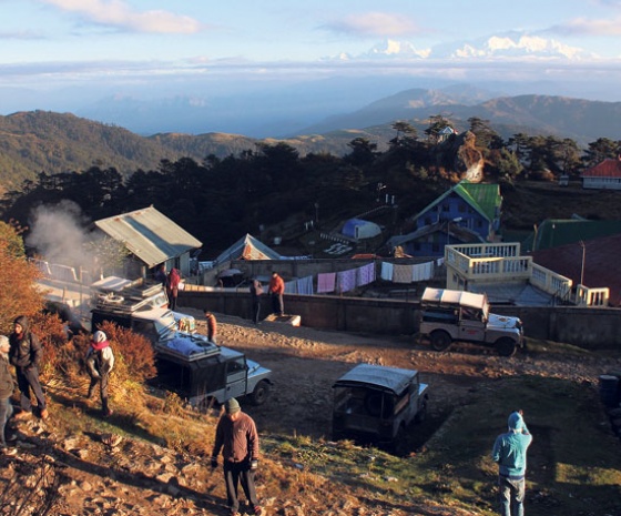 Trek Taplejung to Lalikharka (2265m/7,431ft): 4 - 5 hours 