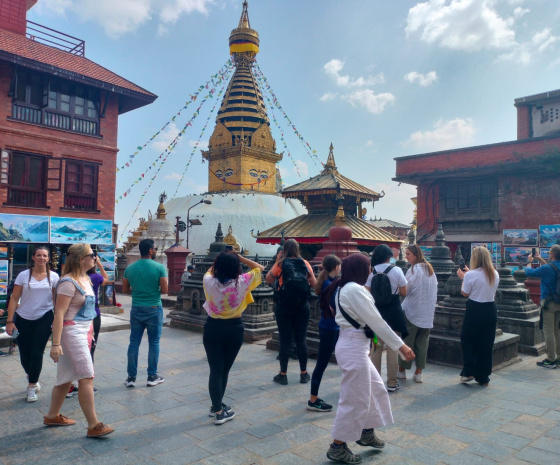 Crow worshiping day in Kathmandu valley visiting UNESCO Heritage Sites: Sightseeing at Patan Durbar Square, Swayambhunath & Pashupatinath: 6-7 hours (B)