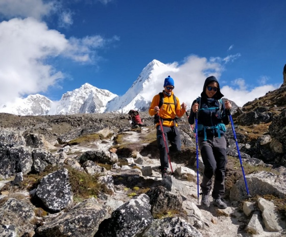 Gokyo Valley: Acclimatization Day - Optional Hike to Gokyo Ri (5357 m/17,570 ft): 2km, 3 - 4 hours (B, L, D)