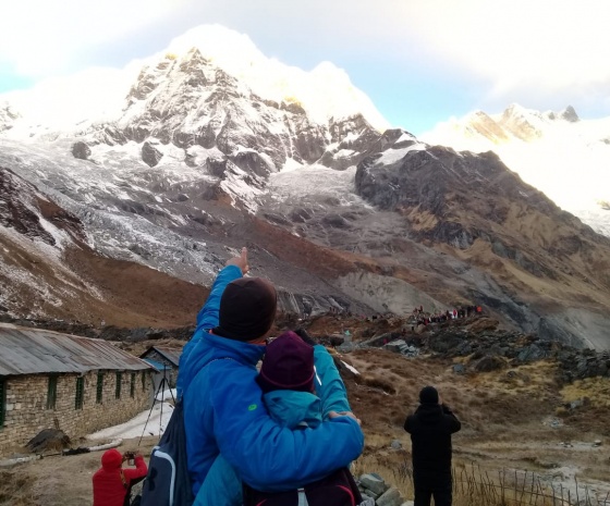 Explore Tilicho Lake and trek to Khangsar village 