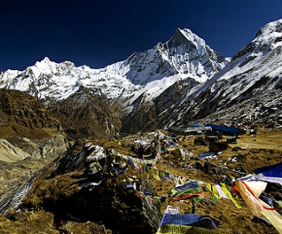 Explore Tilicho Lake and trek to Khangsar village 