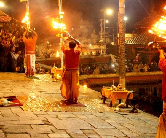 Hi Tea ceremony at monastery: Singing bowl therapy & sightseeing at Boudhanath: Visit Pashupatinath 