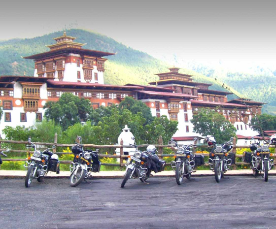 Motorbike Ride Thimphu to Punakha