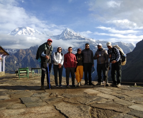 Forest Camp- High Camp 3550 m altitude - 6 hours trek, 7 km (B, L, D)