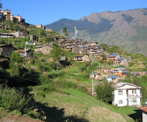 Trek Lama Hotel to Thulo Syabru Village (2210m/7248ft) approx. 13kms: 6-7 hrs (B, L, D)