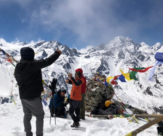 Trek Sybru Village to Sing Gompa (3210m/10528ft) approx. 7kms:4-5 hrs (B, L, D)