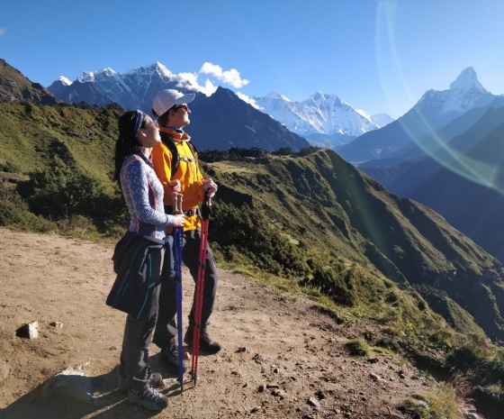 Namche Bazaar to Phortse Thanga (3,680m/12,073ft): 6km, 5-6 hours (B, L, D)