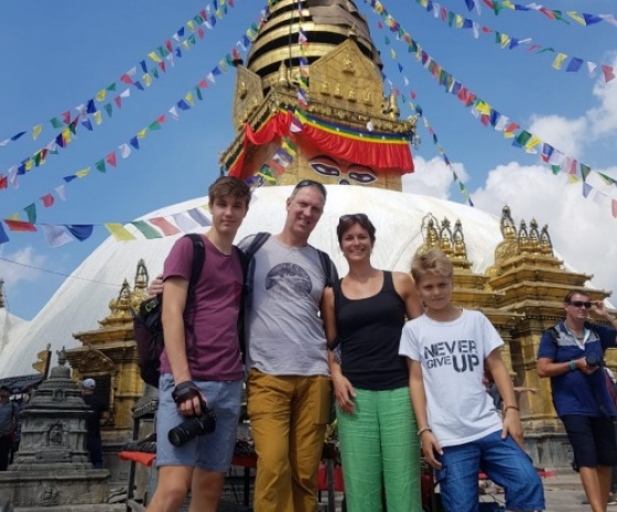 Sightseeing:  Boudhanath Stupa, Patan Durbar Square,  & Swayambhunath  & :7- 8-hours