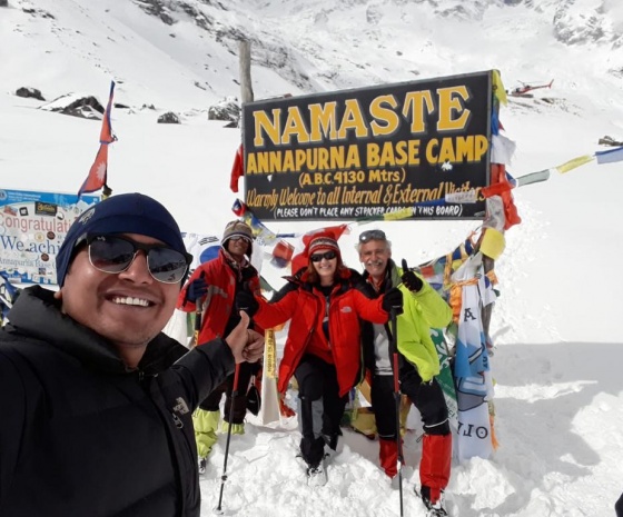 Trek Deurali - Annapurna Base Camp (4,130m) via Machhapuchhre Base Camp (3700m): 5- 6 hrs walk (B, L, D)