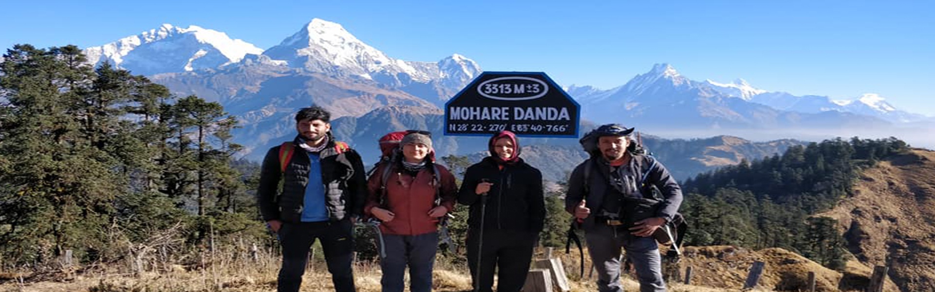 Mohare and  Khopra Ridge Community Trek Banner