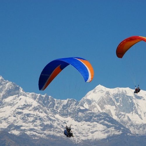 Paragliding in Pokhara